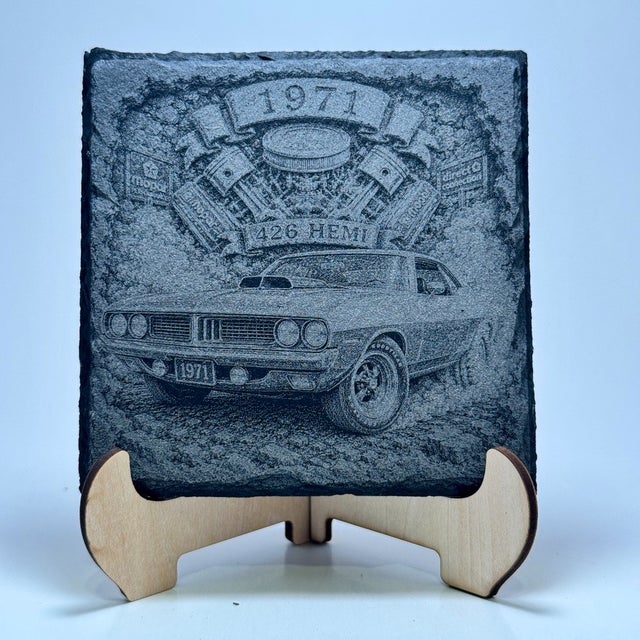 1971 426 HEMI | Engraved Slate Coaster