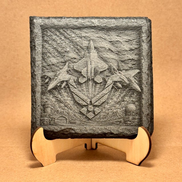 Air Force Heritage | Engraved Slate Coaster